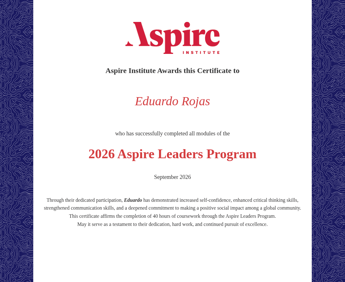 Image for 2026 Aspire Leaders Program