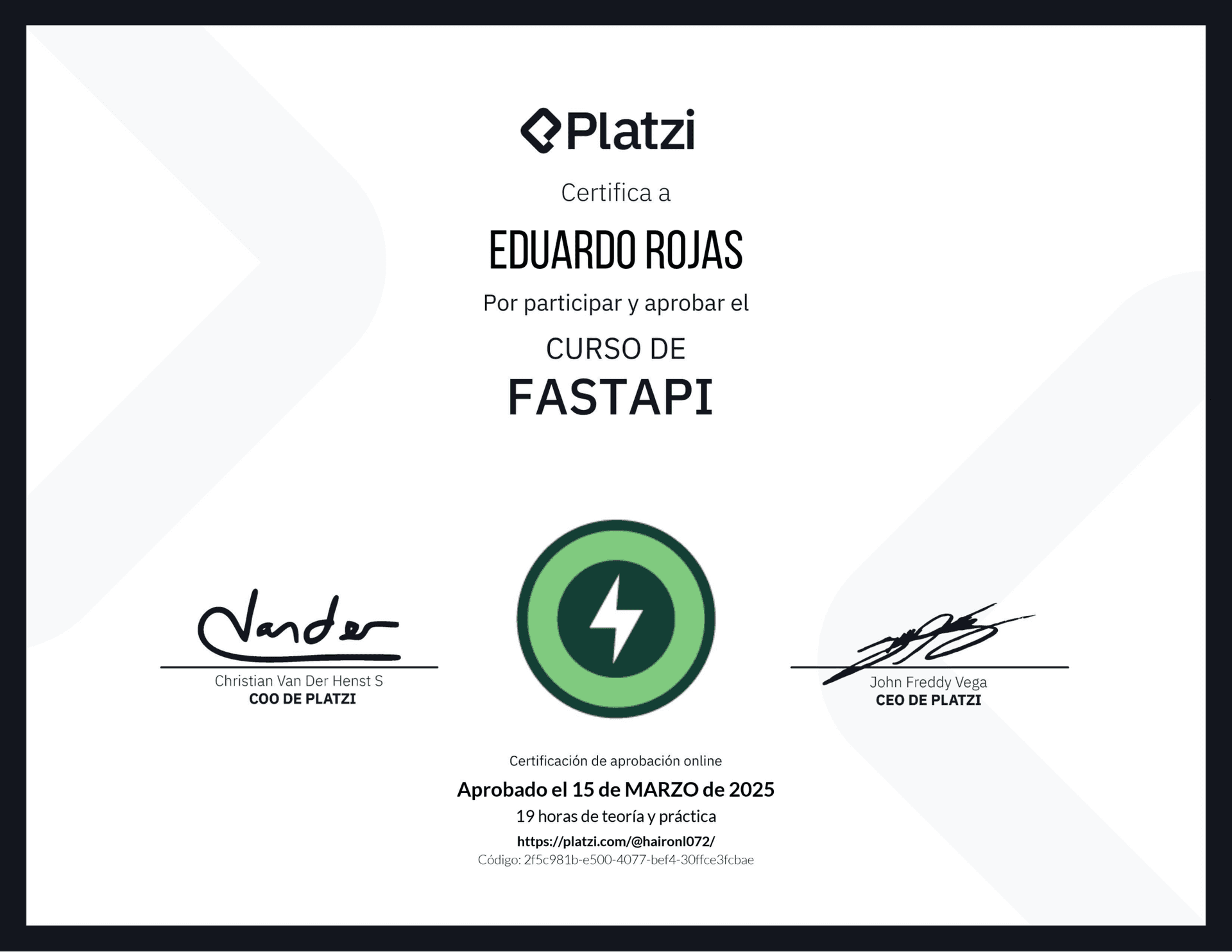 Image for Curso de FastAPI